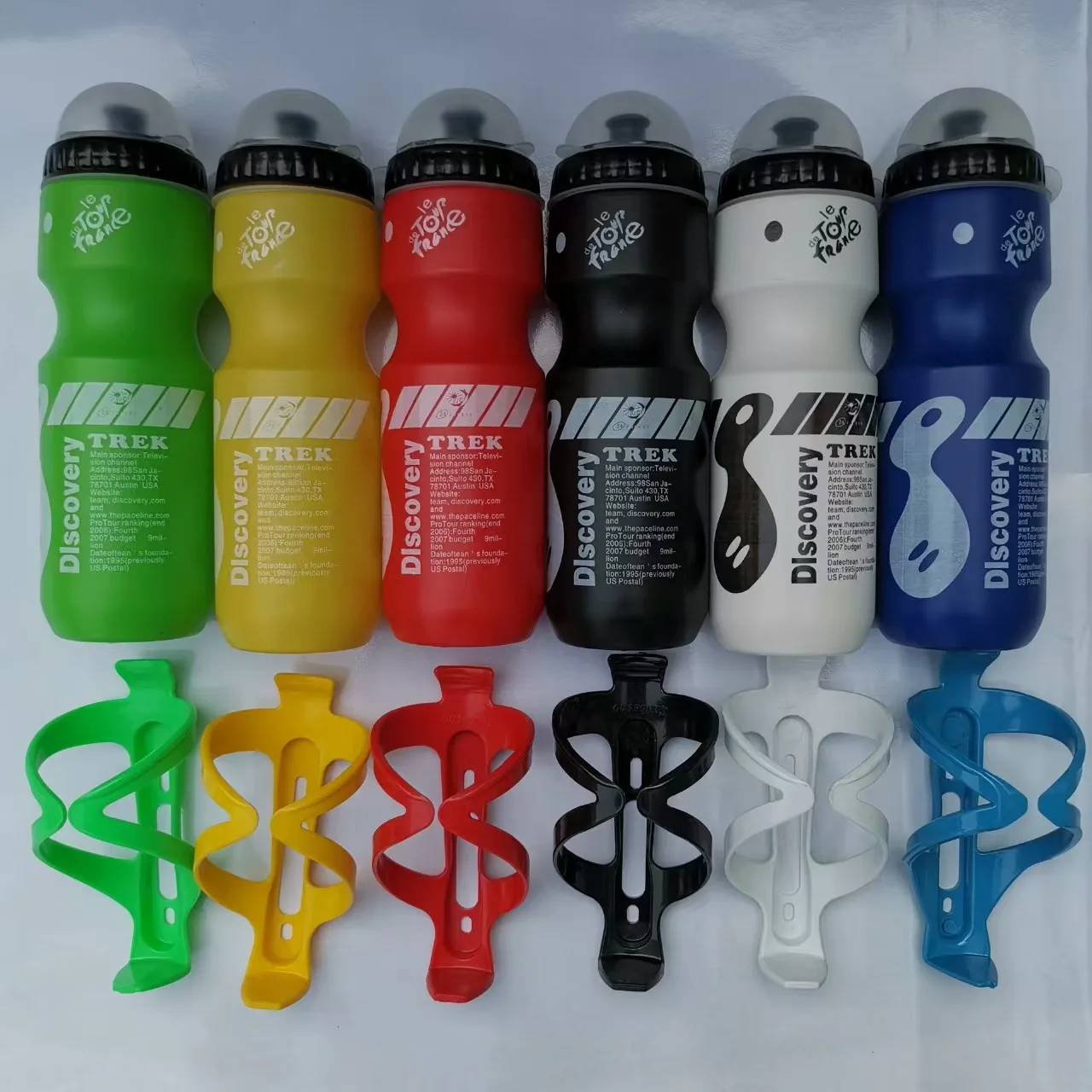 750ml Fahrrad-Trinkflasche mit Halter 2