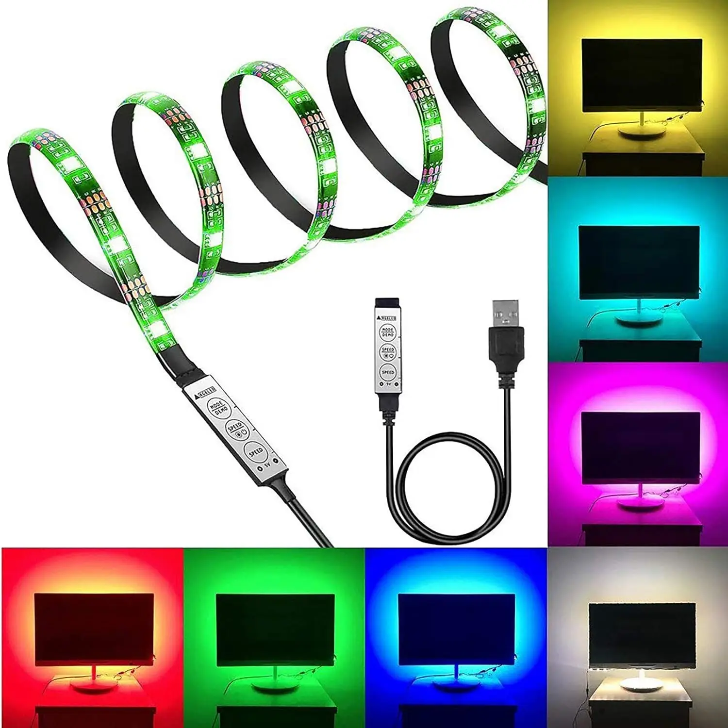 RGB-LED-Lichtstreifen 2
