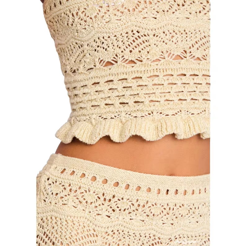 Casual Damen-Strickset aus atmungsaktivem Pullover 2
