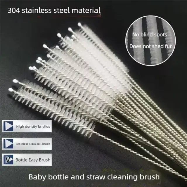 Nylon-Reinigungsbürsten-Set für Strohhalme 2