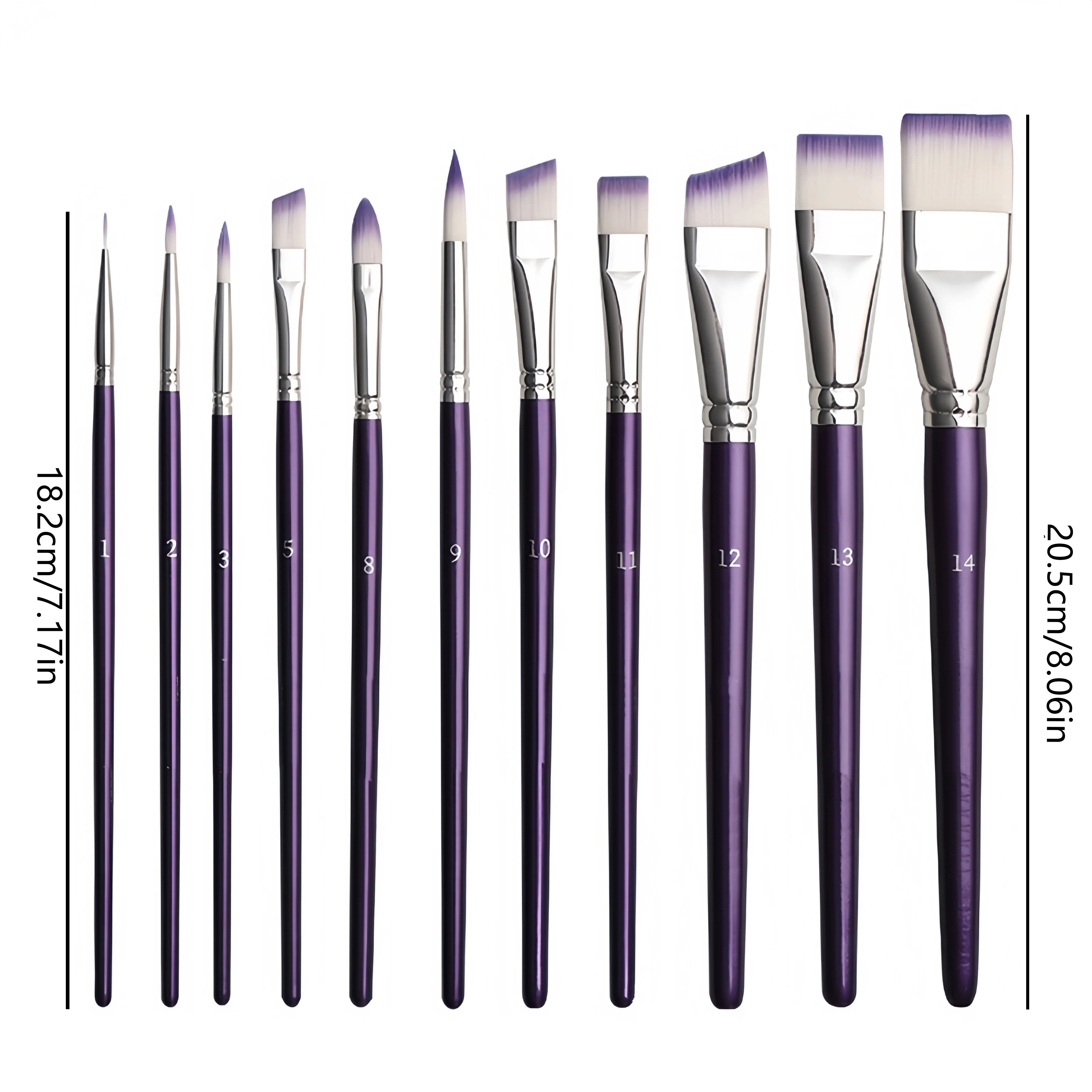 Professionelles Malpinsel-Set für Gesicht und Körper 2