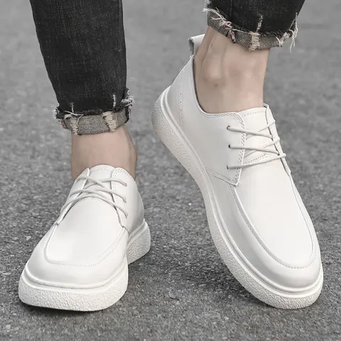 Leder-Freizeitschuhe