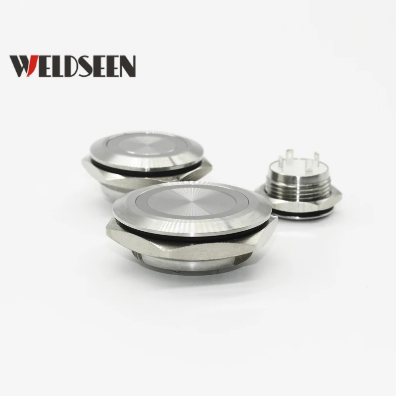 Edelstahl-Taster 12–30 mm selbstrückstellend 3