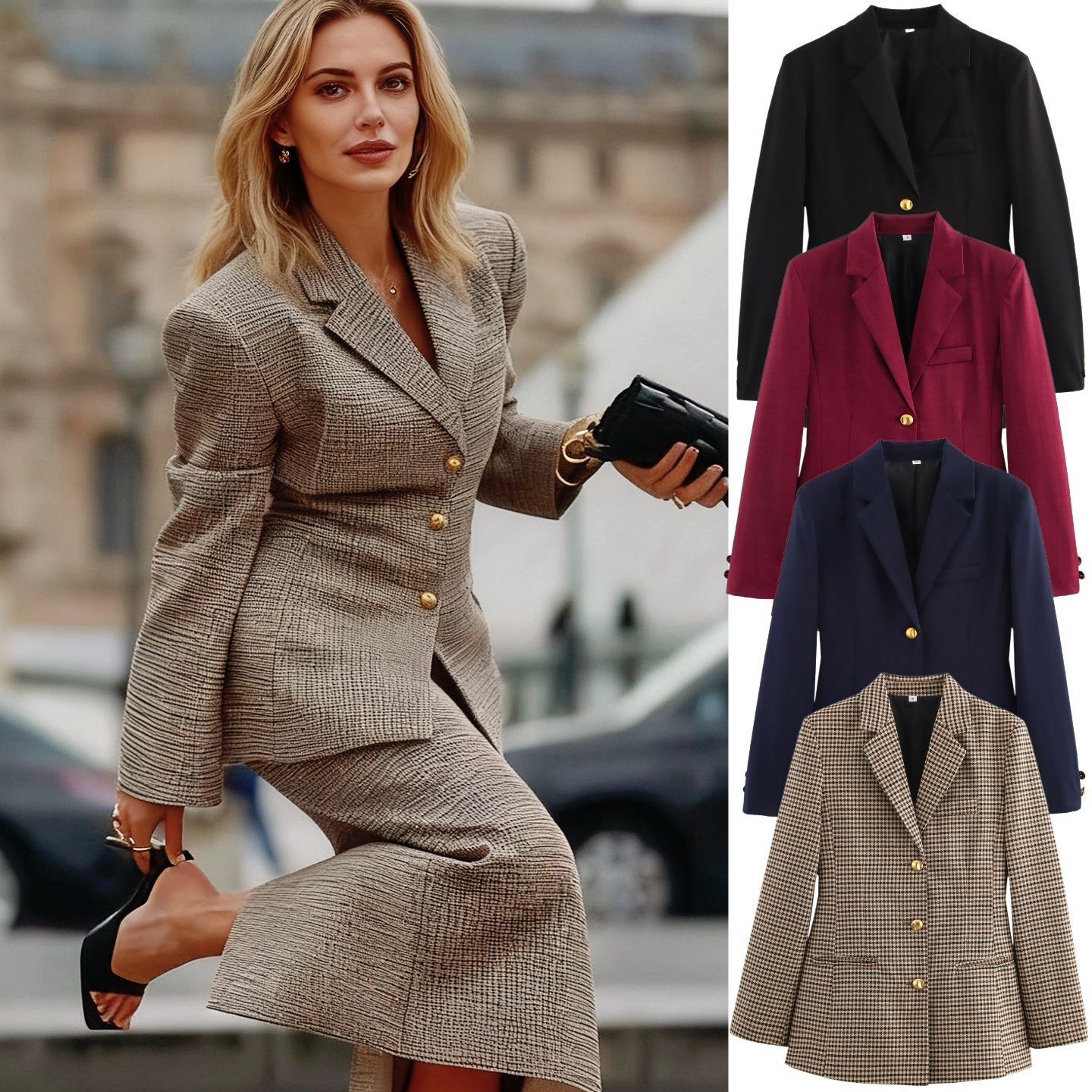 Cropped Damenblazer