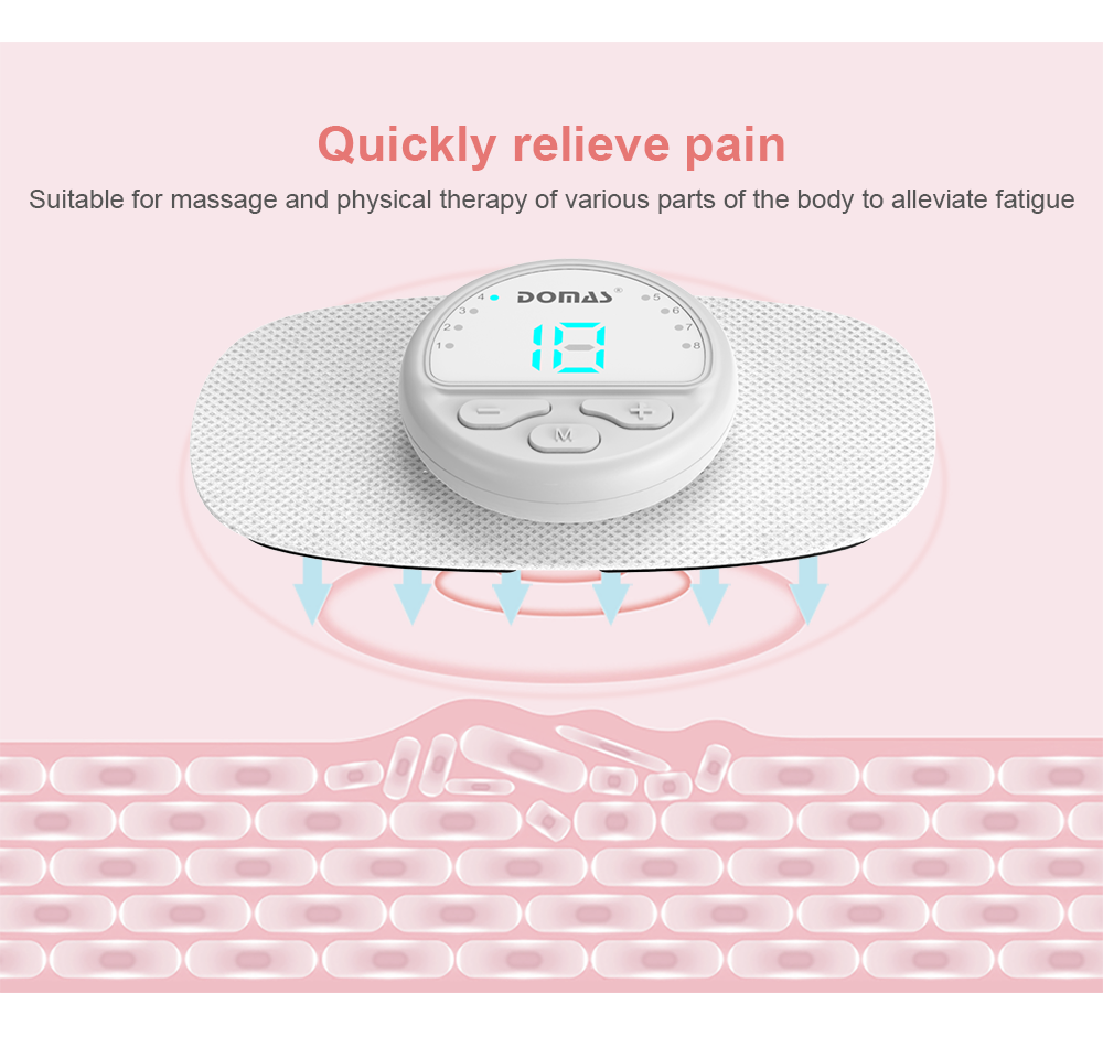Mini TENS-Pads Tragbares Gerät für Periodenschmerzen 3