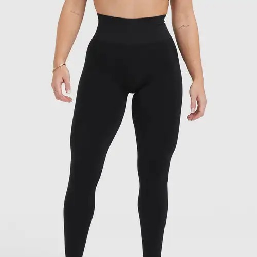 Nahtlose Fitness-Leggings für Damen 2
