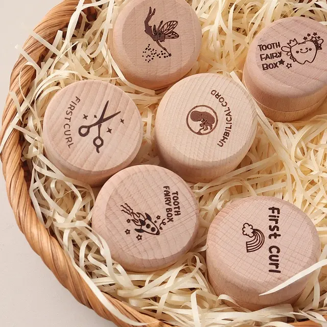 Holz-Erinnerungsbox Baby 4