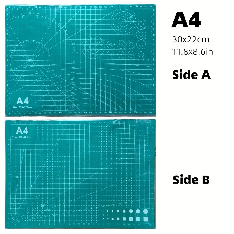 Gitter-Schneidematte A3/A4 für Stoff und Papier 3