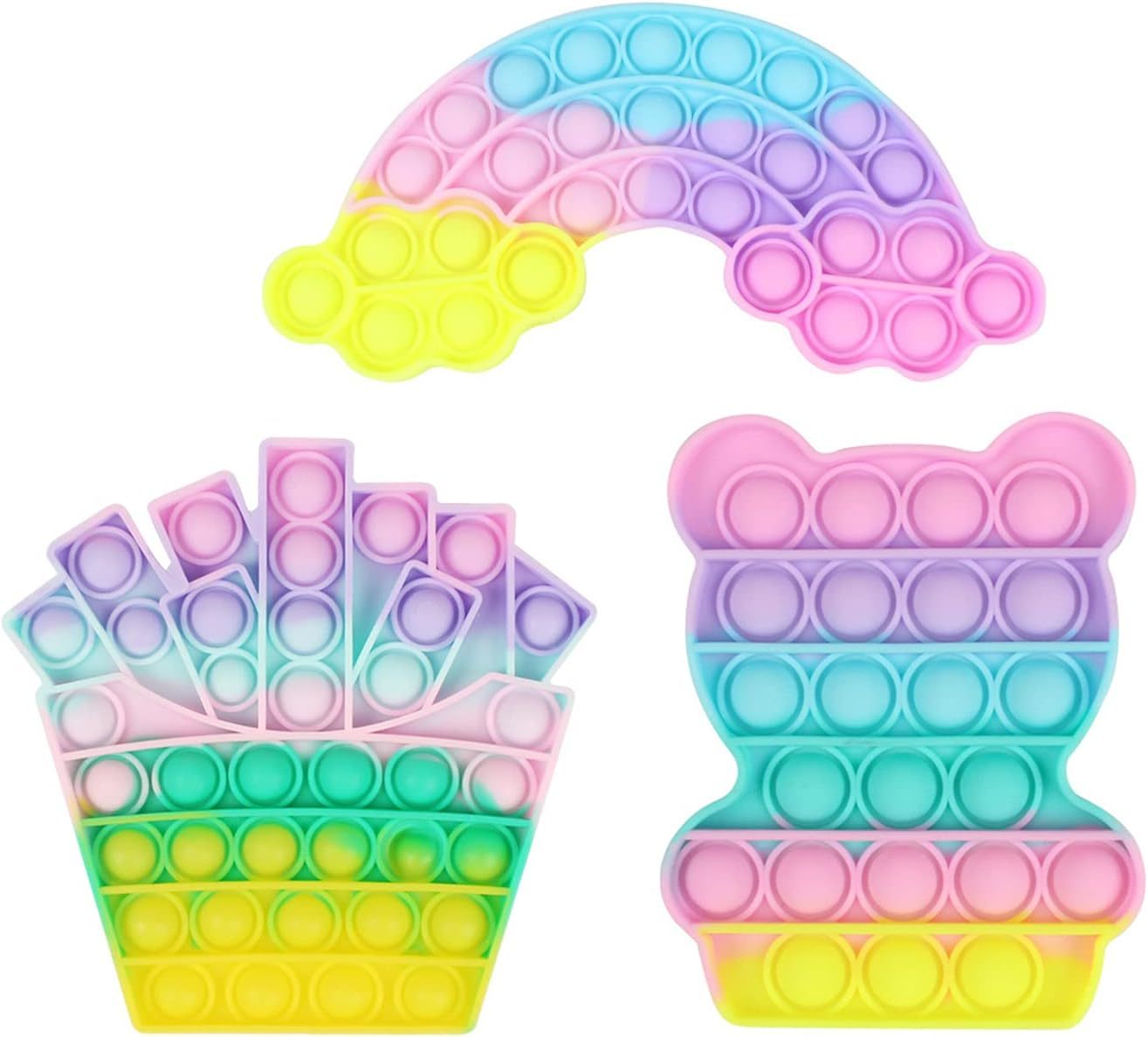 Silikon Push Pop Fidget Spielzeug
