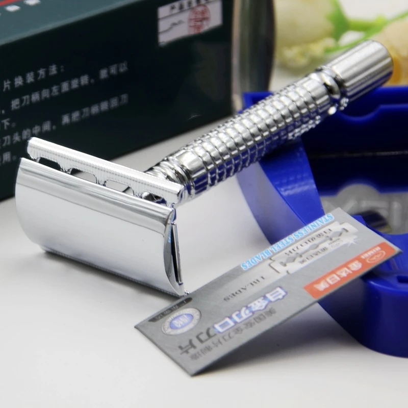 Klapp-Rasiermesser mit Edelstahlklinge 2