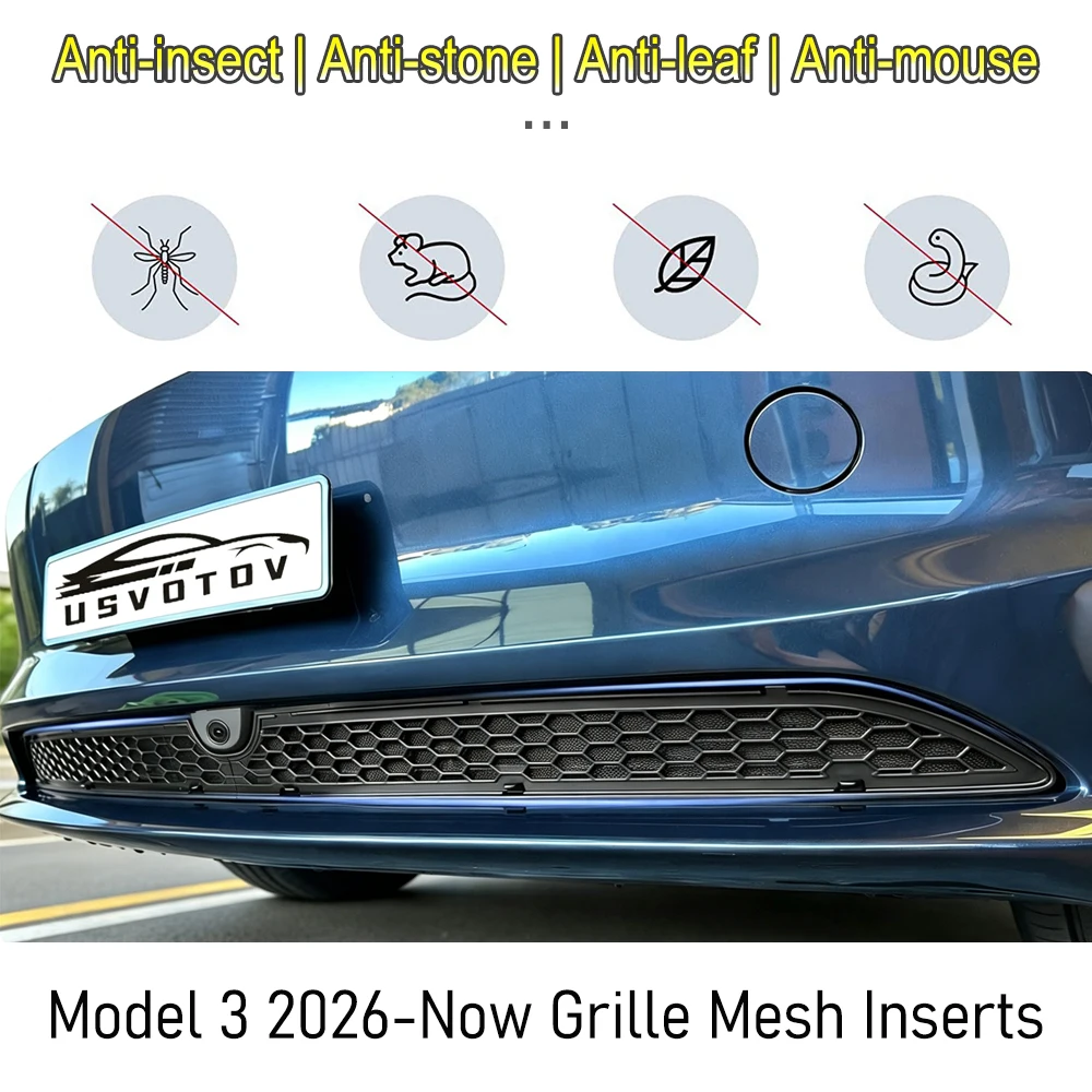 Tesla Kühlergrill-Einsatz 3