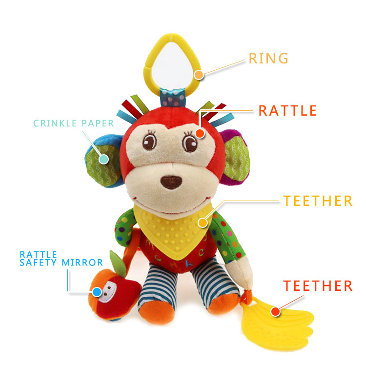 Baby-Puppen-Mobile mit Tierfiguren 4