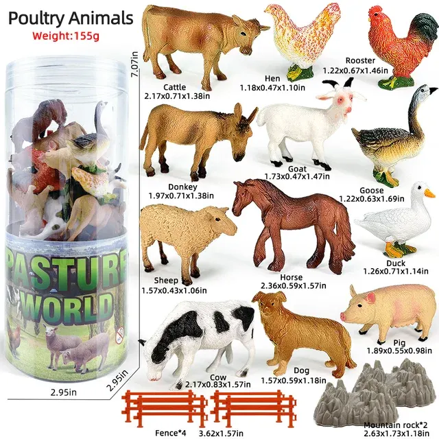 Tierfiguren-Set 4