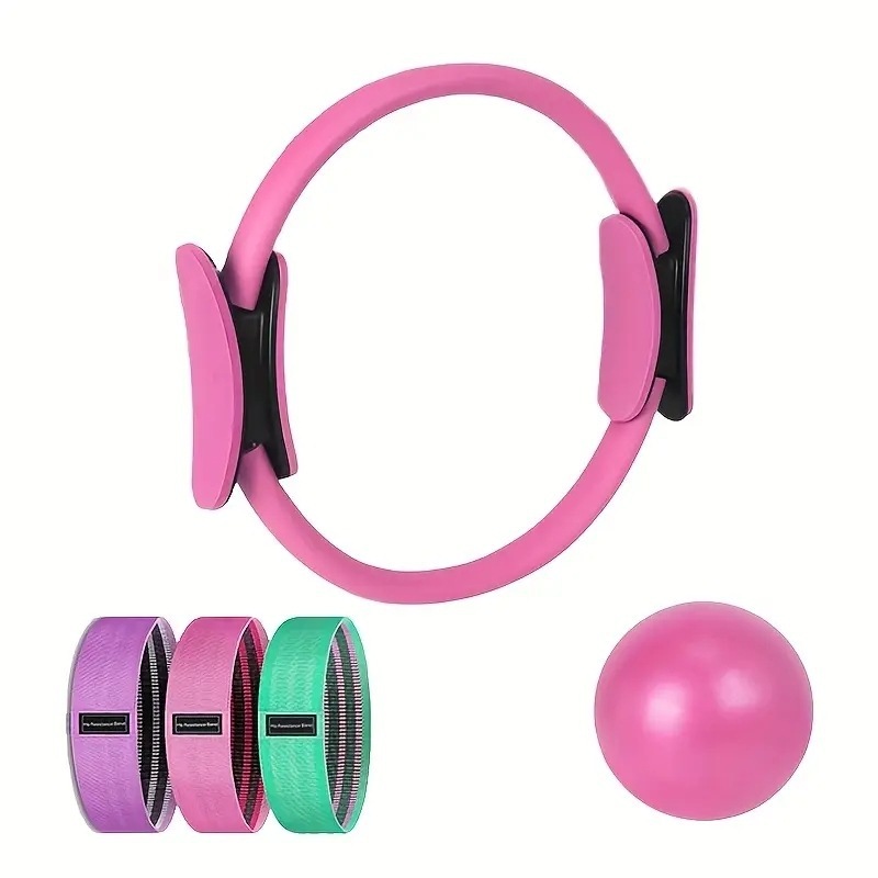 Yoga- und Pilates-Set 5-teilig für Zuhause