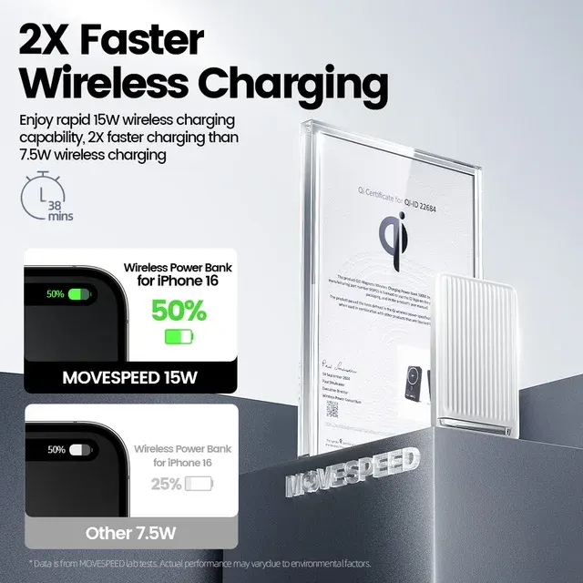 Magnetische Qi2-Powerbank 10000 mAh 3