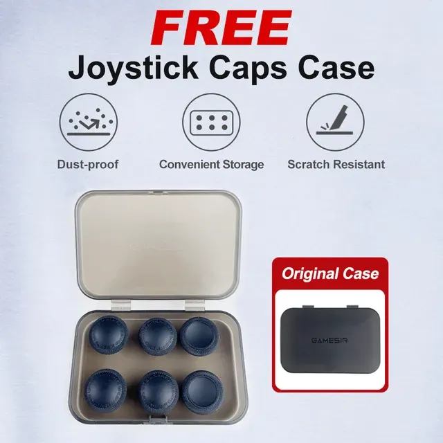 Personalisierte Stahlring-Joystick-Kappen, 3 Paar 2