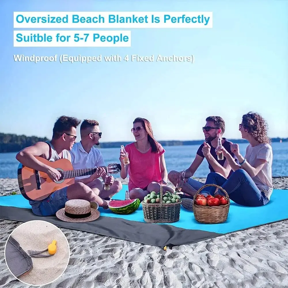 Sandfreie Strandmatte 4