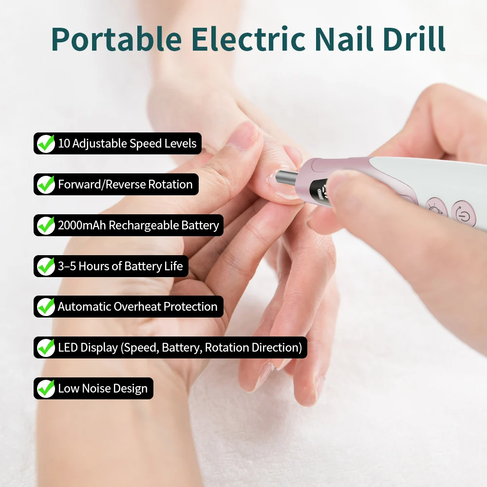 Elektrische Nagelfräse 2