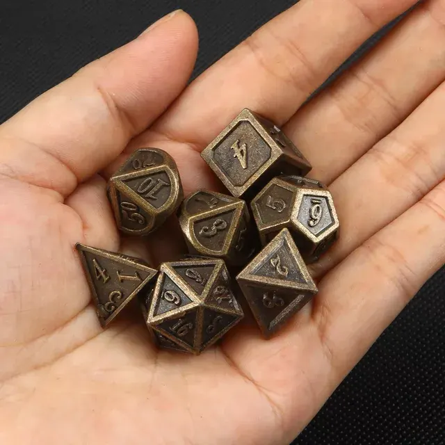 Metall-RPG-Würfelset 4