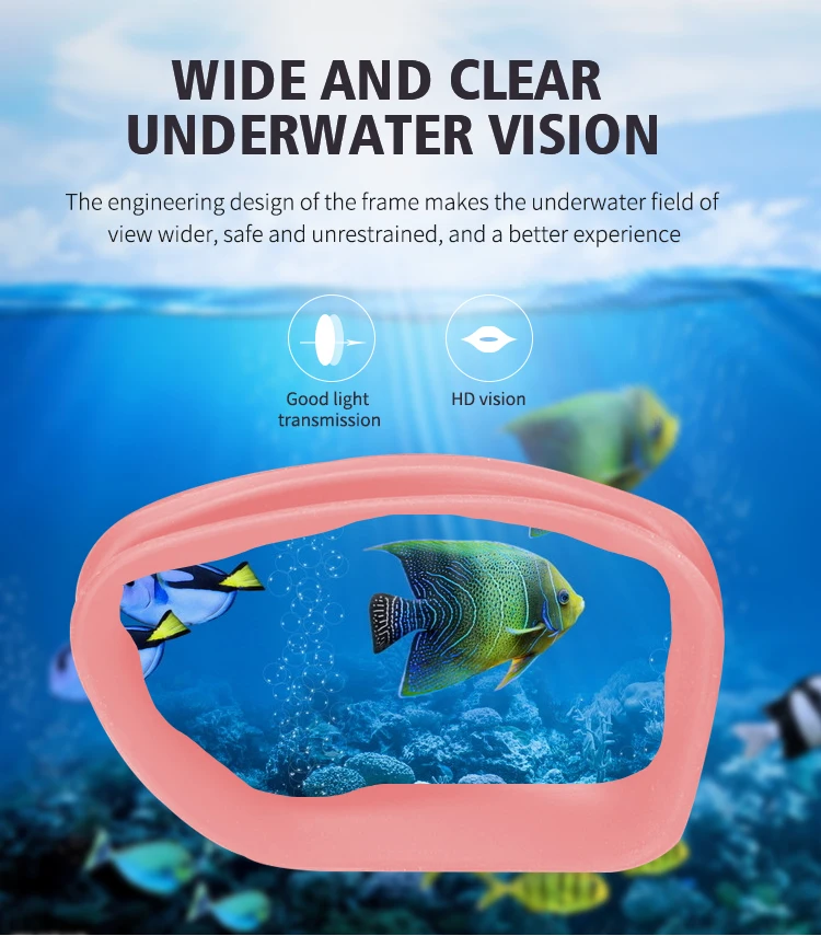 Beschlagfreie Kinder-Schwimmbrille Silikon 2