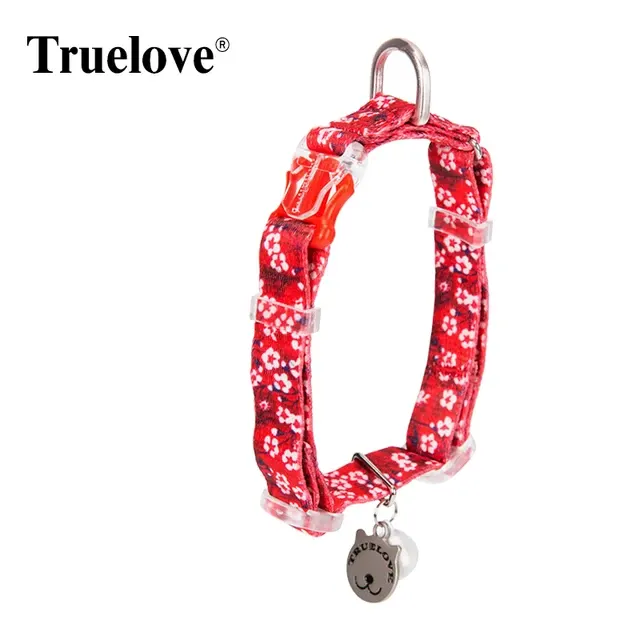 Hundehalsband mit Blume 3