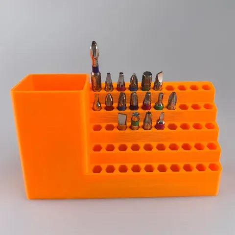 Sechskant-Bit-Schraubendreher-Organizer aus Kunststoff