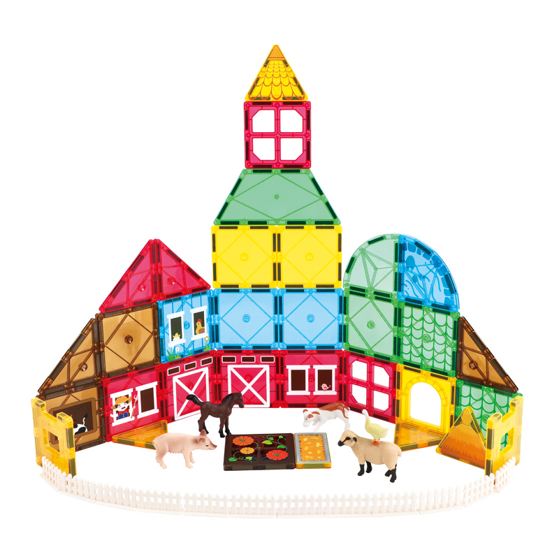 Magnetische Bausteine Set für Kinder 2