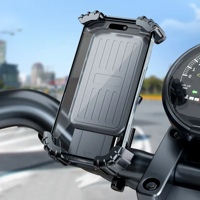 360°-Fahrradhalterung für Smartphones mit Silikonband 4