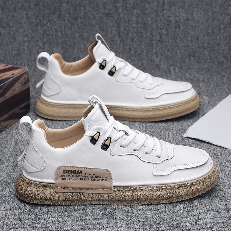 Leder-Sneaker