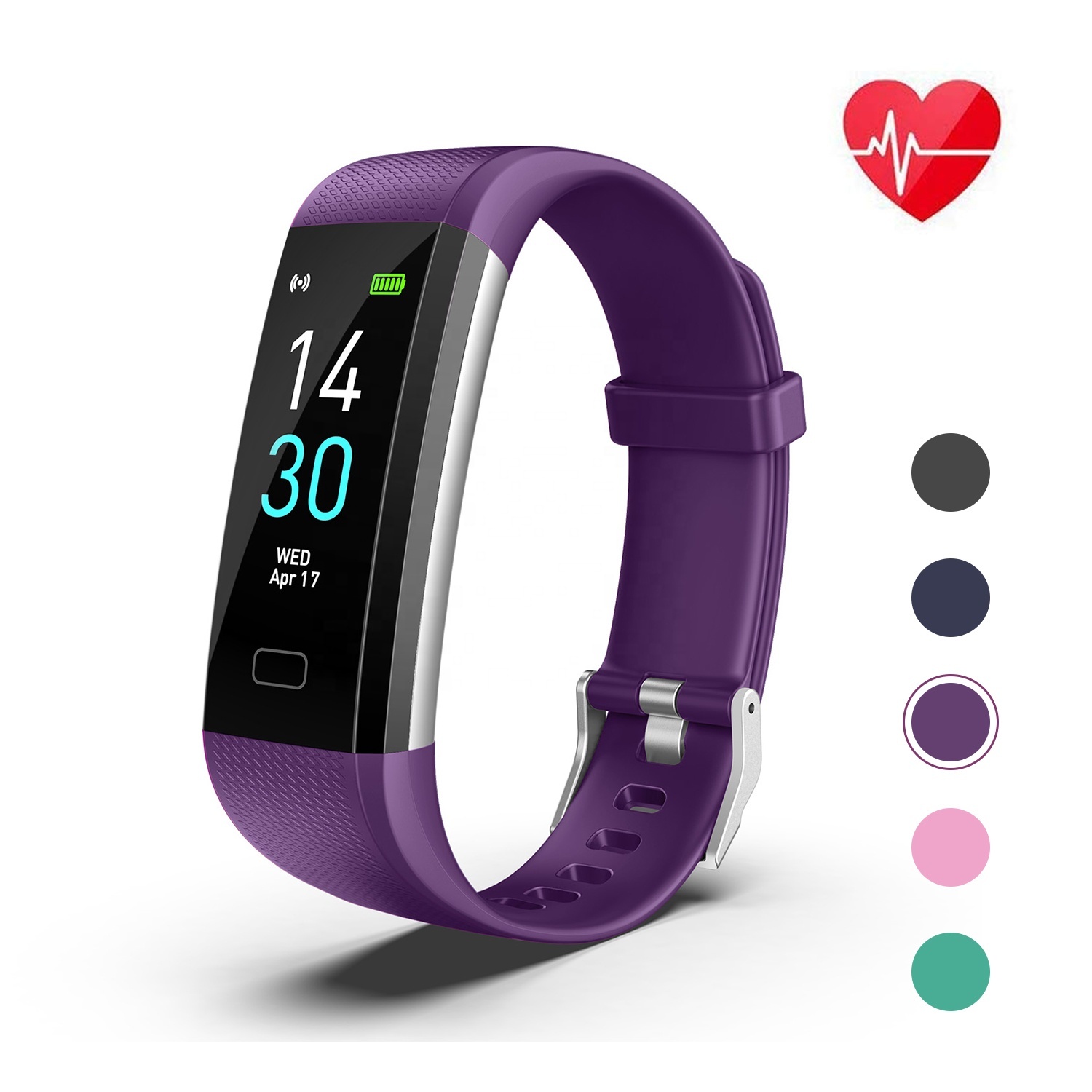 Fitness-Tracker Smartwatch mit Herzfrequenzmessung 3