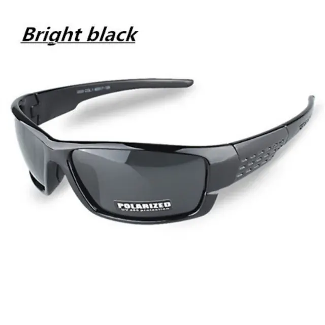 Polarisierte Rahmen-Sportsonnenbrille UV400 4