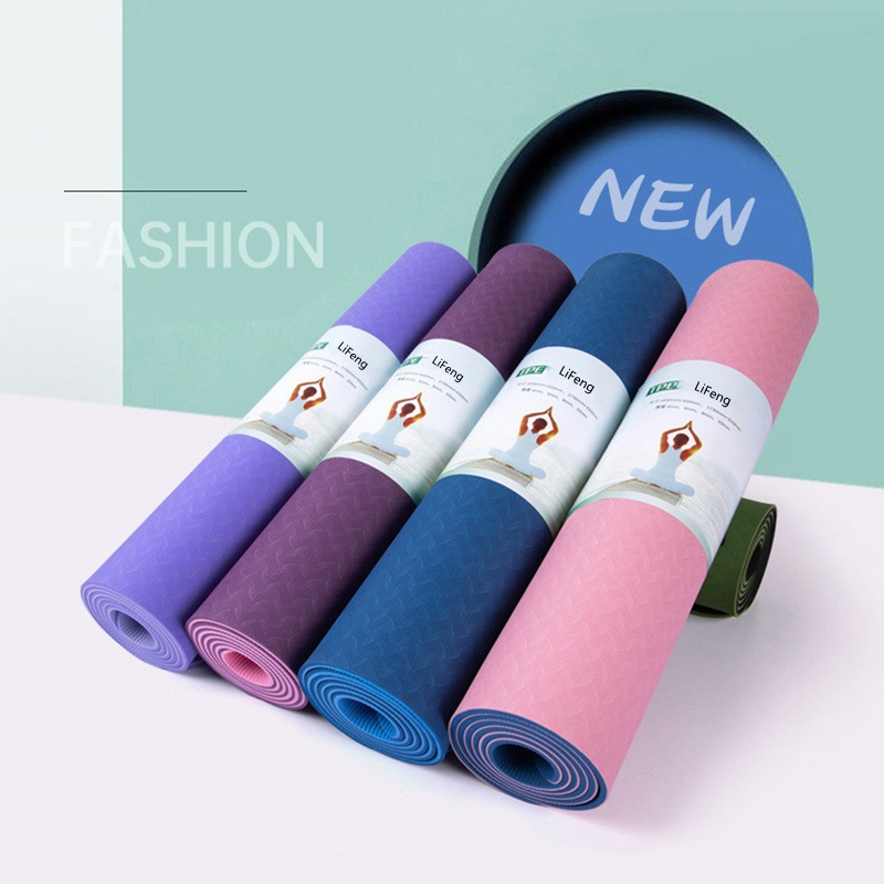 Yogamatten mit Logo 3