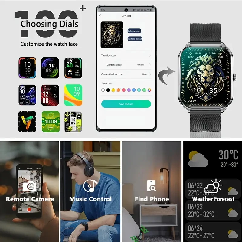 AMOLED-Smartwatch 4