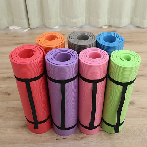Umweltfreundliche NBR Yogamatte mit Antirutsch