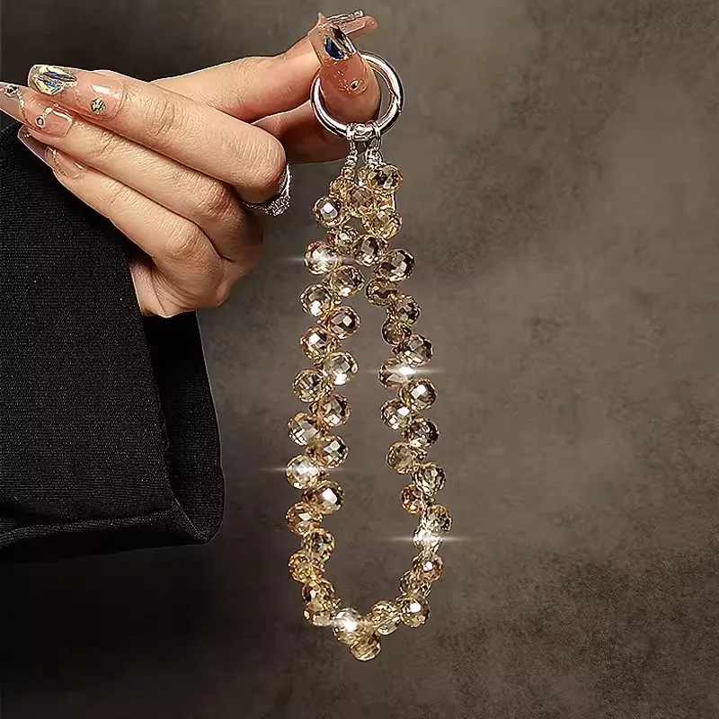 Luxuriöses Kristall-Handy-Lanyard mit Wassertropfen 4