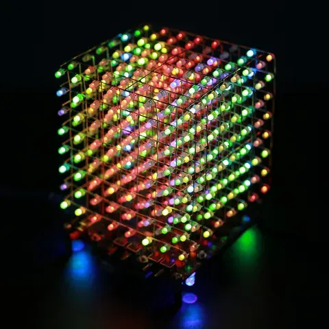 LED-Würfel-Bausatz