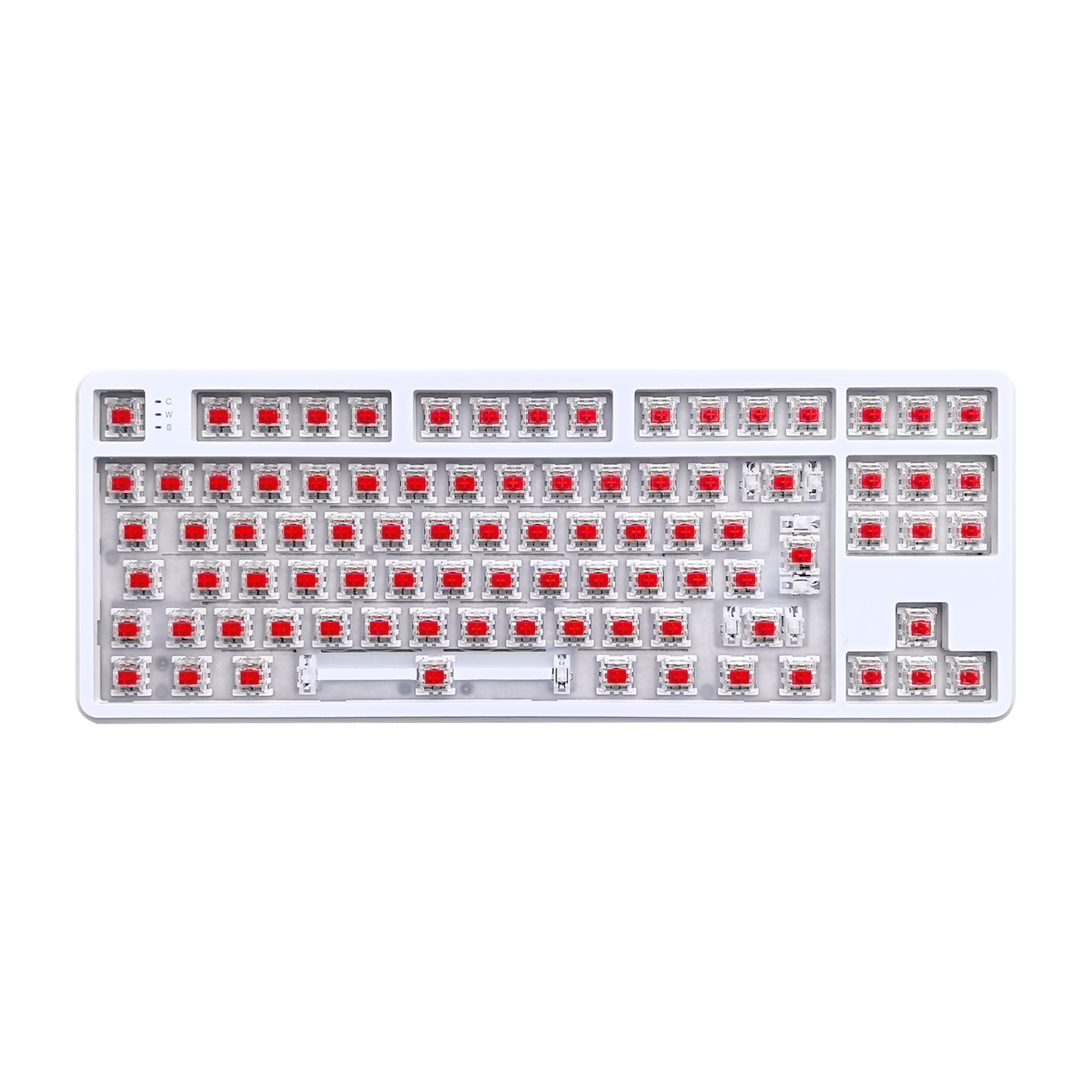 Mechanische Gaming-Tastatur-Bausatz TKL Dreimodus