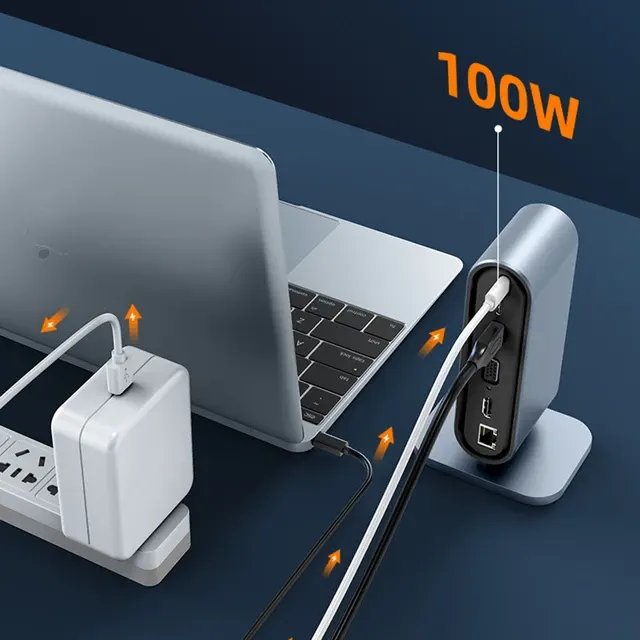USB-C-Dockingstation 100 W mit 4K-HDMI 3
