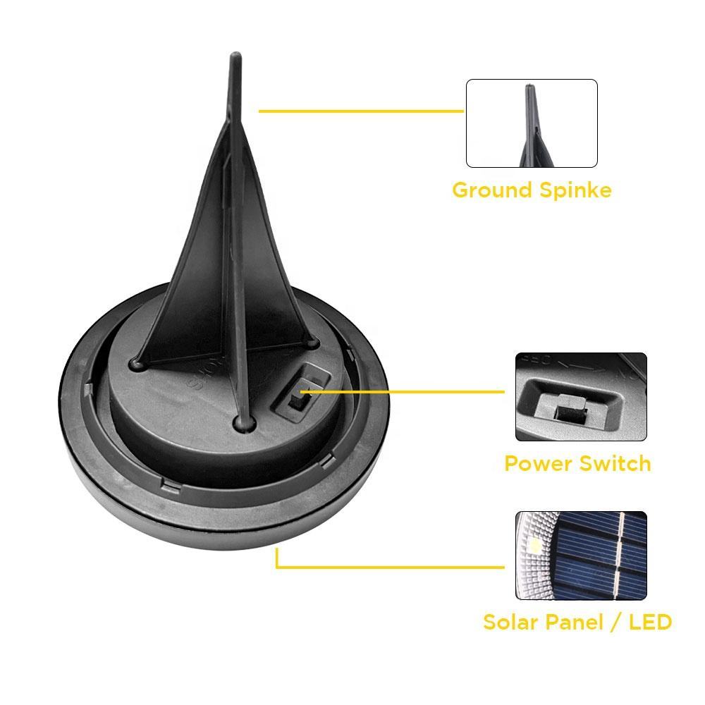 Wasserdichte Solar-Wegleuchte für Garten 2