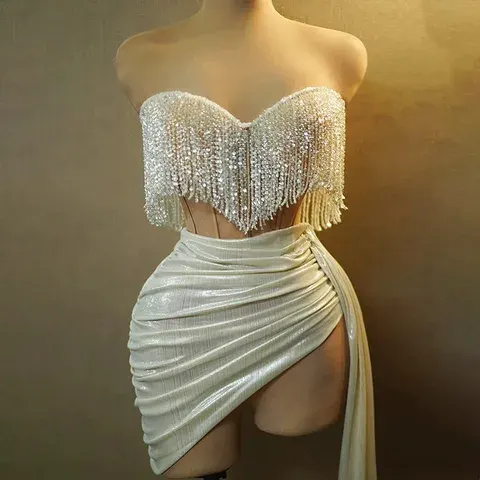 Pailletten-Partykleid