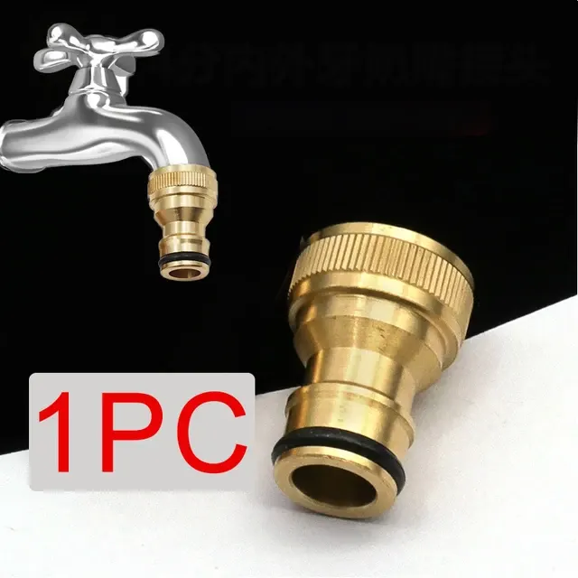 Messing-Wasserhahnadapter 2