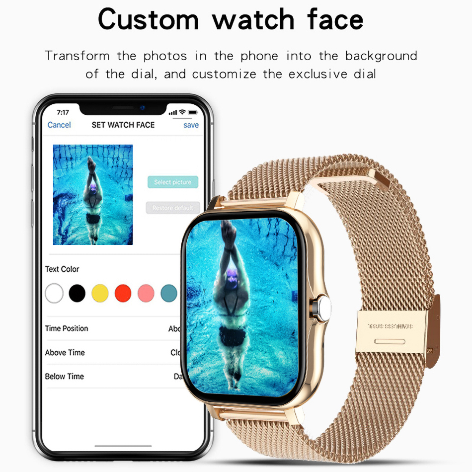 Smartwatch mit Fitness-Tracker und Anruffunktion 4