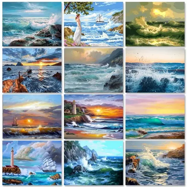 Malen-nach-Zahlen-Set 1