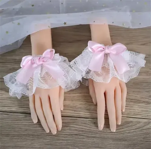 Schleifen-Handschuhe Fake-Ärmel