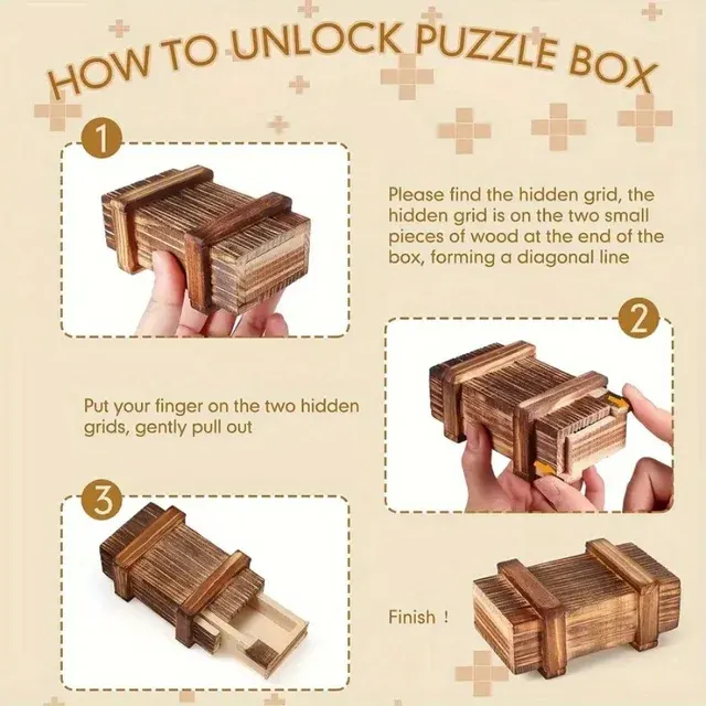 Holz-Puzzlebox 3