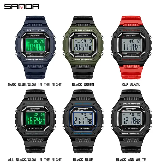 Wasserdichte Militär-Digitaluhr für Herren 1