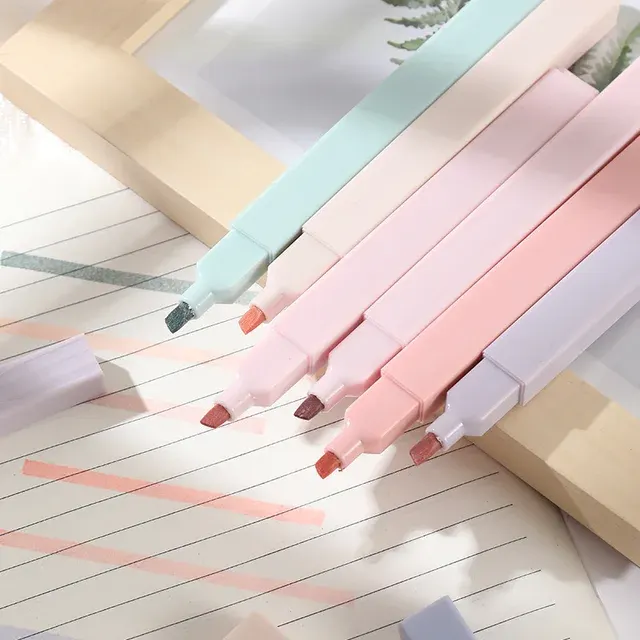 Pastell-Textmarker-Set 4