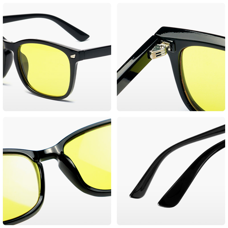 Leichte Rechteck Blaulichtbrille Gaming Unisex 3