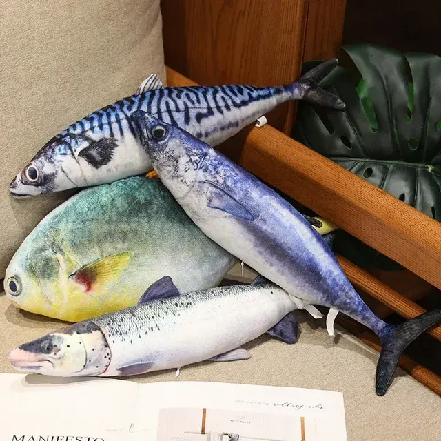 Fisch-Plüschkissen 2