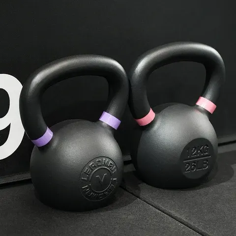 Umweltfreundliche Gusseisen-Kettlebell für Fitnessstudio